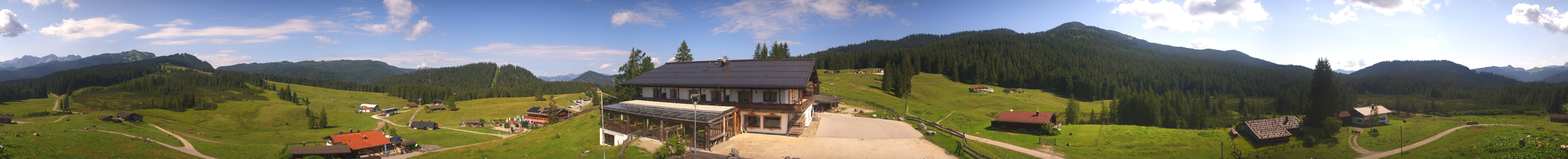Archived image Webcam Panorama view of Winklmoosalm