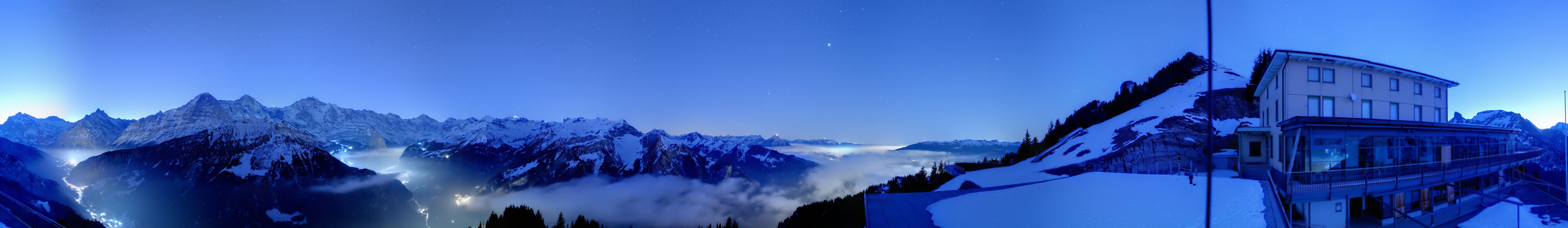 Archiv Foto Webcam Blick auf Eiger, Mönch & Jungfrau