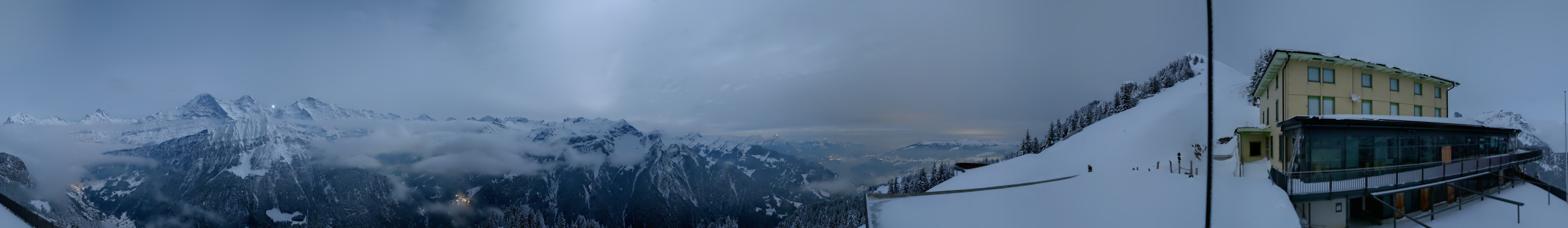 Archiv Foto Webcam Blick auf Eiger, Mönch & Jungfrau