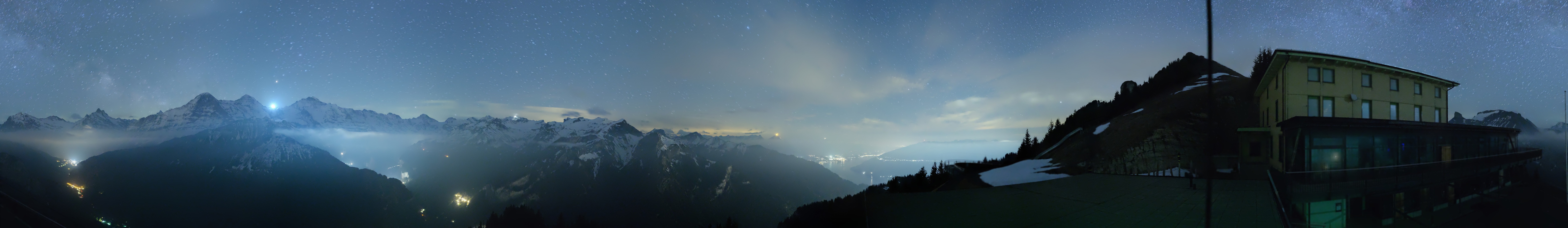 Archiv Foto Webcam Blick auf Eiger, Mönch & Jungfrau