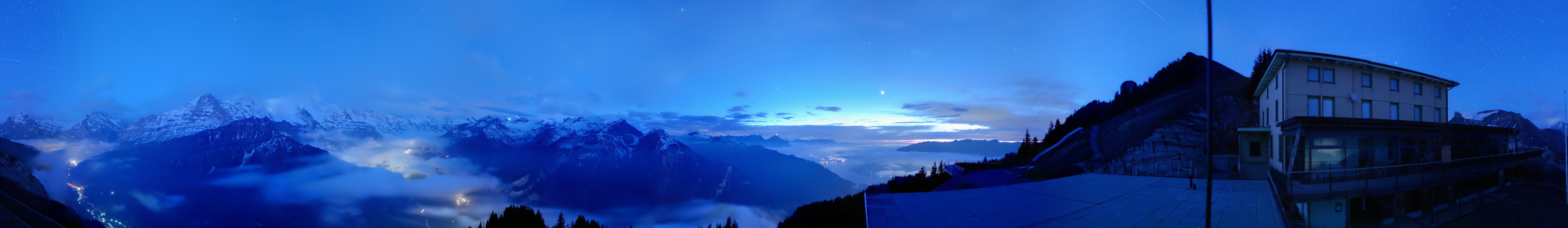 Archiv Foto Webcam Blick auf Eiger, Mönch & Jungfrau