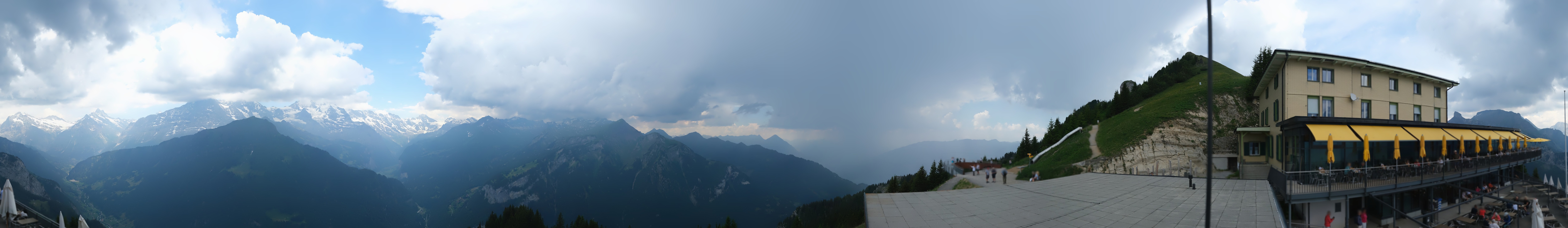 Archived image Webcam Panorama Schynige Platte