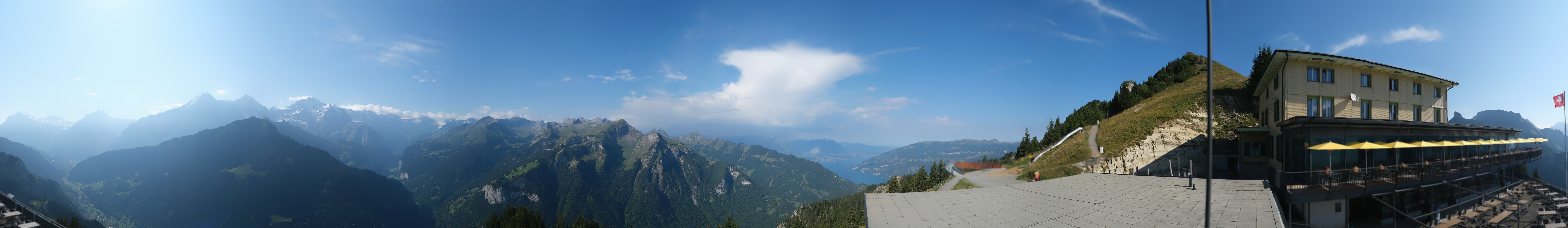 Archived image Webcam Panorama Schynige Platte