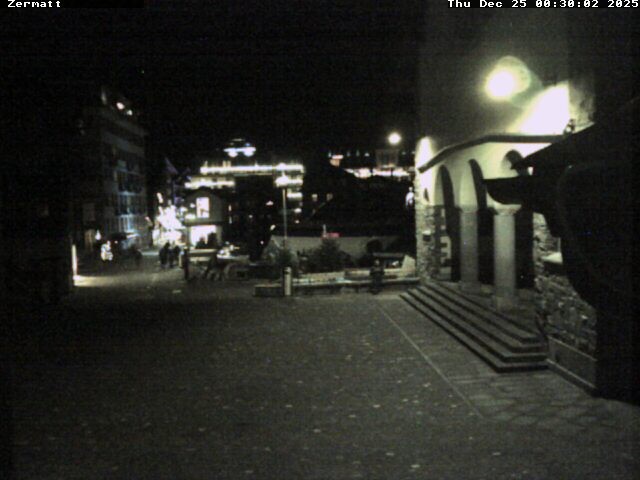 Archiv Foto Webcam Gemeindehaus Zermatt