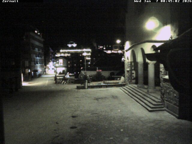 Archived image Webcam Zermatt Village