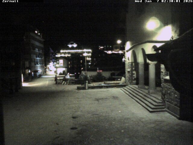 Archived image Webcam Zermatt Village
