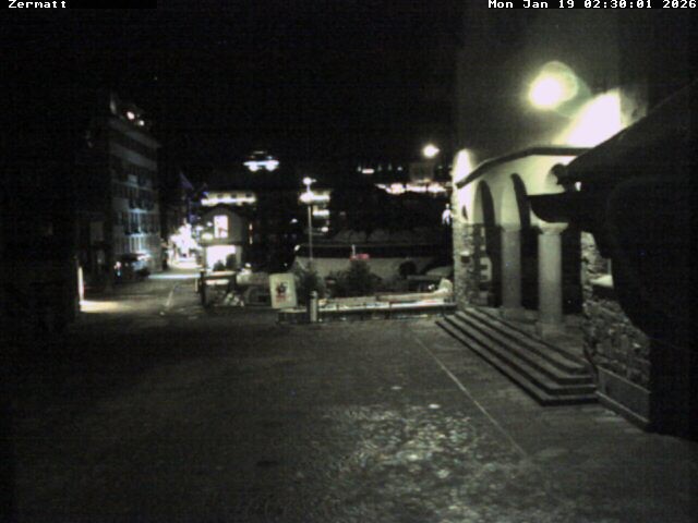 Archived image Webcam Zermatt Village
