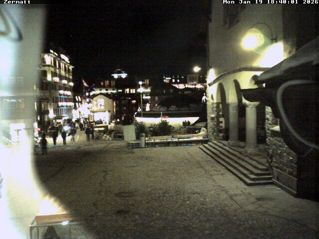Archived image Webcam Zermatt Village