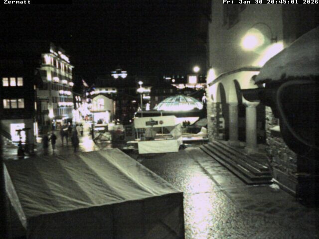 Archiv Foto Webcam Gemeindehaus Zermatt