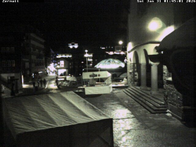 Archiv Foto Webcam Gemeindehaus Zermatt
