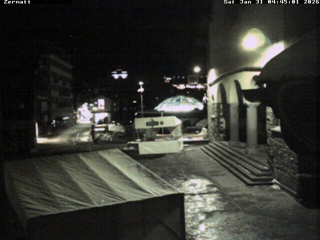 Archiv Foto Webcam Gemeindehaus Zermatt