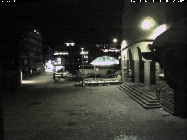 Archived image Webcam Zermatt Village