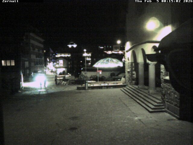 Archived image Webcam Zermatt Village