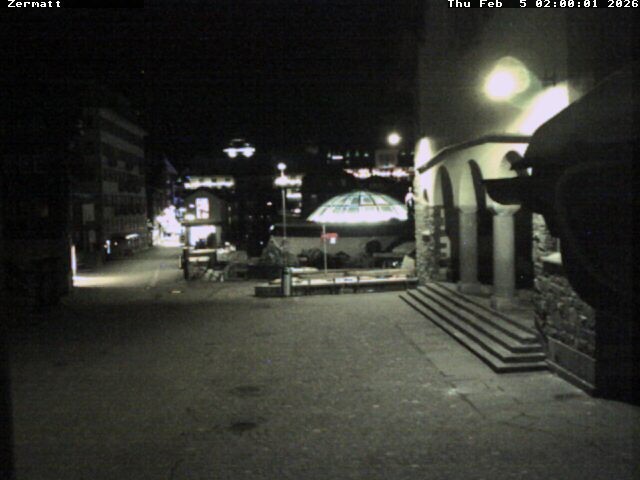 Archived image Webcam Zermatt Village