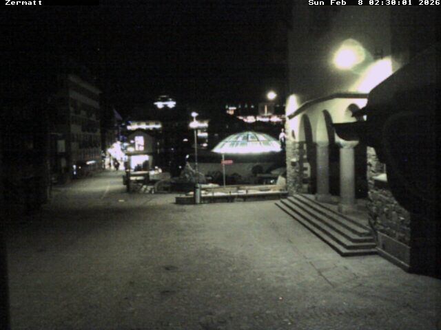 Archiv Foto Webcam Gemeindehaus Zermatt