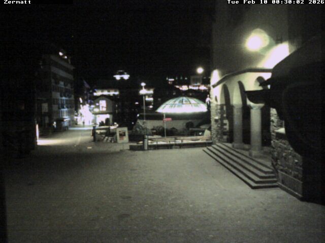 Archived image Webcam Zermatt Village
