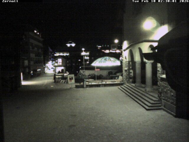 Archived image Webcam Zermatt Village
