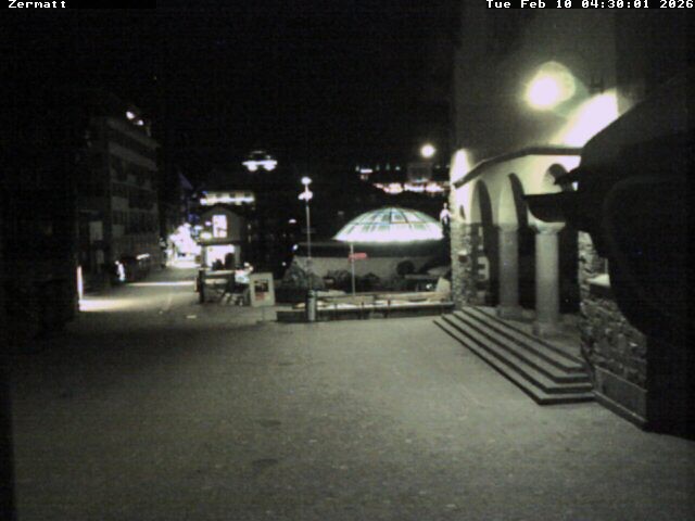 Archiv Foto Webcam Gemeindehaus Zermatt