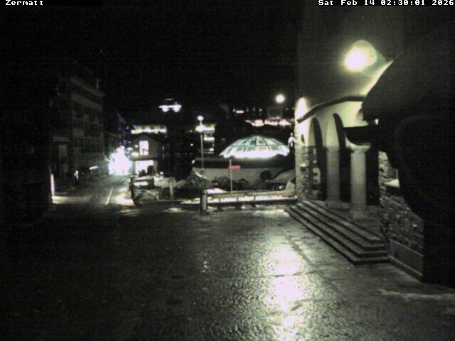 Archived image Webcam Zermatt Village