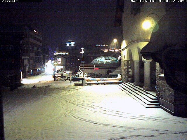 Archived image Webcam Zermatt Village
