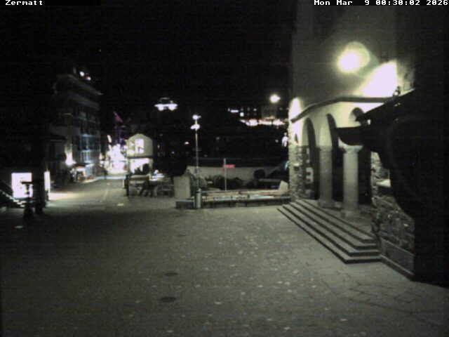 Archiv Foto Webcam Gemeindehaus Zermatt