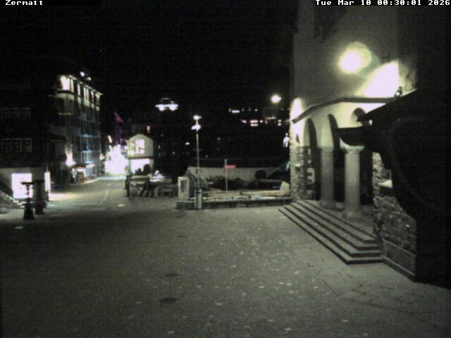 Archived image Webcam Zermatt Village