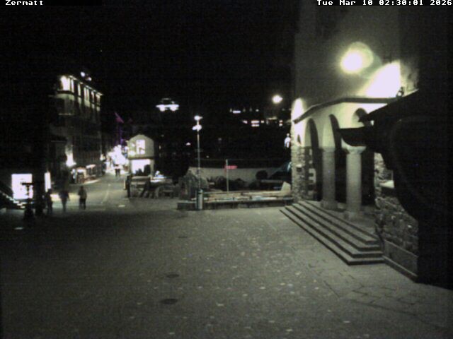 Archived image Webcam Zermatt Village