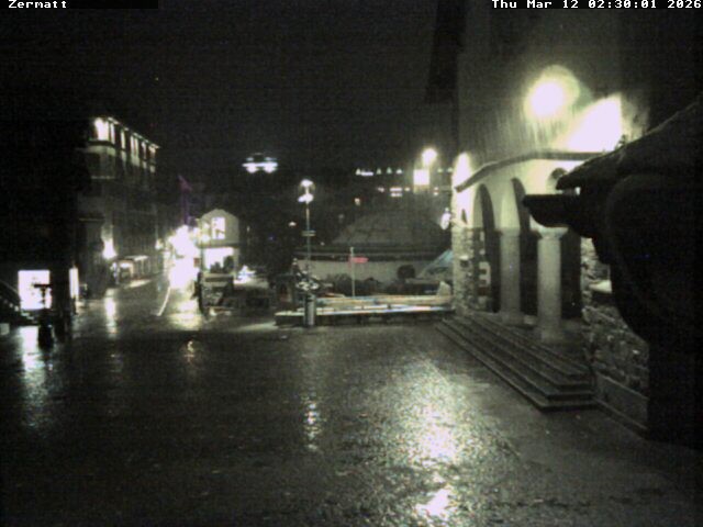 Archiv Foto Webcam Gemeindehaus Zermatt