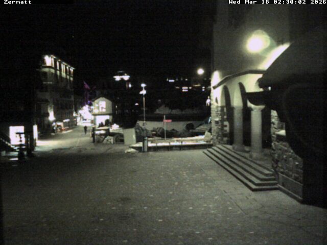 Archived image Webcam Zermatt Village