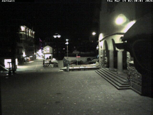 Archiv Foto Webcam Gemeindehaus Zermatt