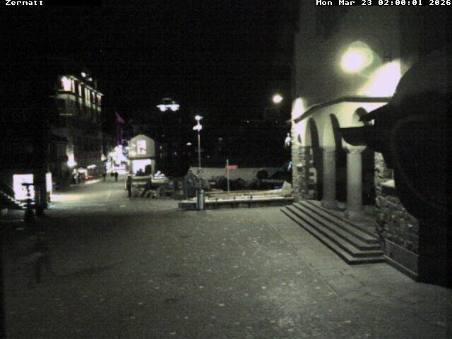 Archiv Foto Webcam Gemeindehaus Zermatt