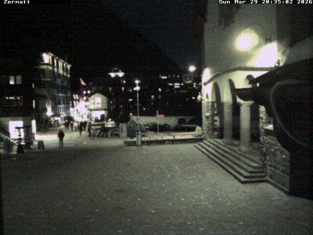 Archived image Webcam Zermatt Village