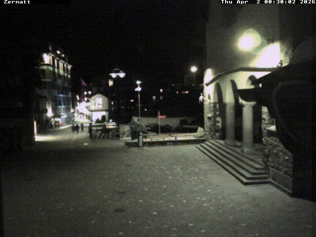 Archiv Foto Webcam Gemeindehaus Zermatt