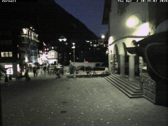 Archiv Foto Webcam Gemeindehaus Zermatt