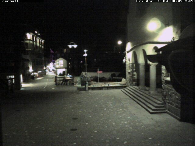 Archiv Foto Webcam Gemeindehaus Zermatt