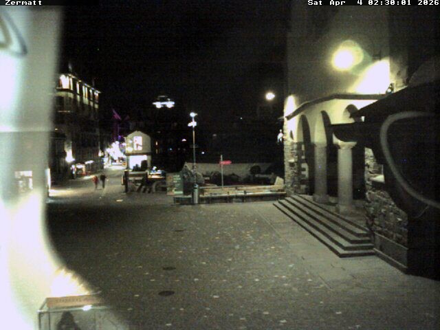 Archiv Foto Webcam Gemeindehaus Zermatt