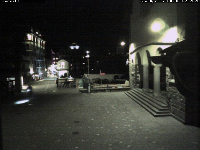 Archived image Webcam Zermatt Village