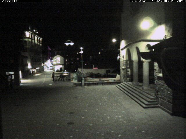 Archiv Foto Webcam Gemeindehaus Zermatt