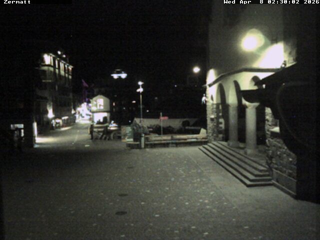 Archived image Webcam Zermatt Village