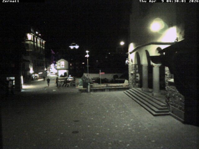 Archiv Foto Webcam Gemeindehaus Zermatt