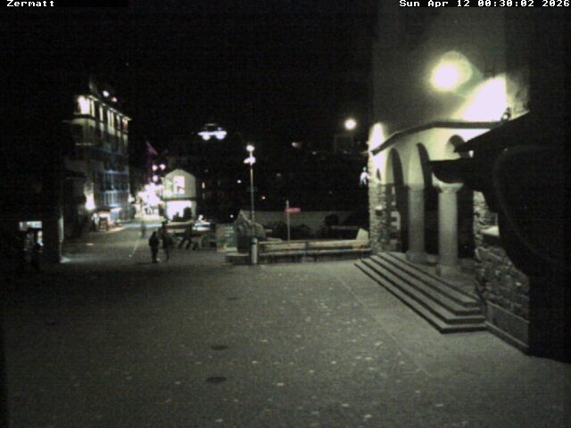 Archived image Webcam Zermatt Village
