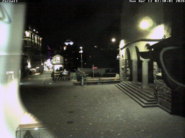 Archived image Webcam Zermatt Village