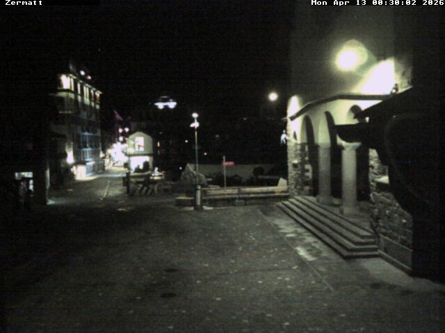 Archived image Webcam Zermatt Village