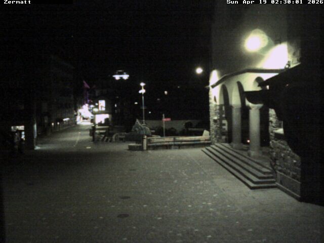 Archived image Webcam Zermatt Village