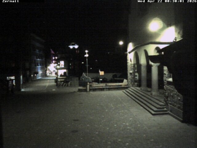 Archiv Foto Webcam Gemeindehaus Zermatt