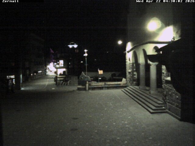 Archiv Foto Webcam Gemeindehaus Zermatt