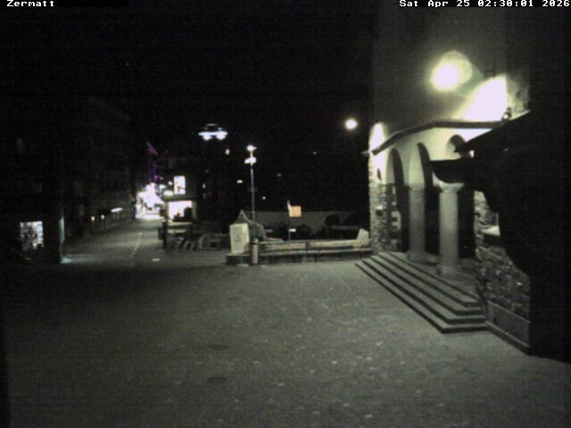 Archiv Foto Webcam Gemeindehaus Zermatt
