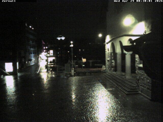 Archiv Foto Webcam Gemeindehaus Zermatt