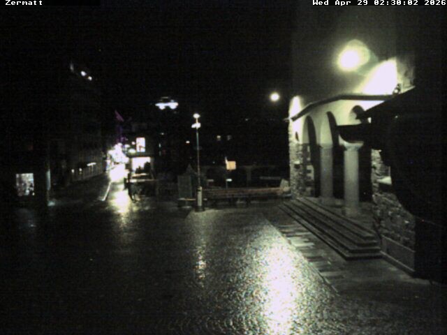 Archiv Foto Webcam Gemeindehaus Zermatt