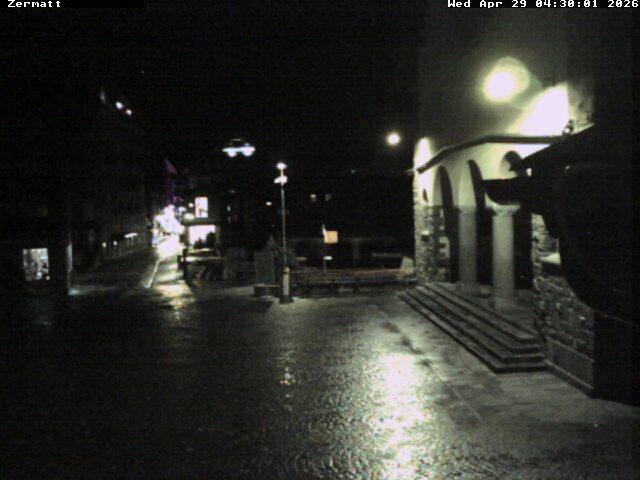 Archiv Foto Webcam Gemeindehaus Zermatt